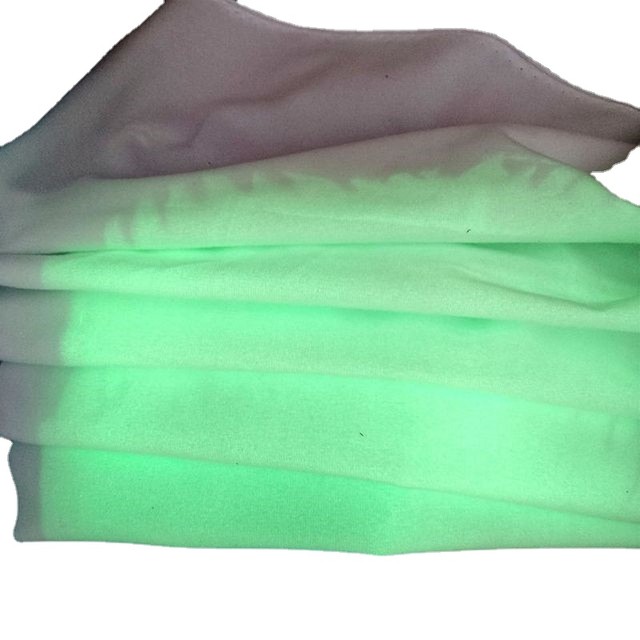 145cm Width Glow in the Dark Fabric Luminous Edge Fabric Color